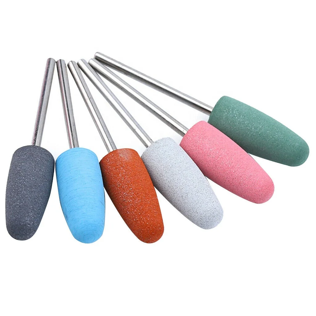 Оптовая продажа Серый Средний стоматологический силиконовый полировщик резины акриловый стоматологические абразивные материалы