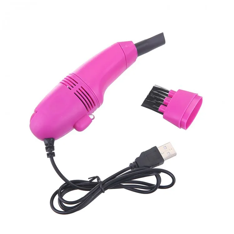 RS382 оптовая продажа очистка микрокомпьютера щетка для удаления пыли мини-usb-пылесос клавиатуры