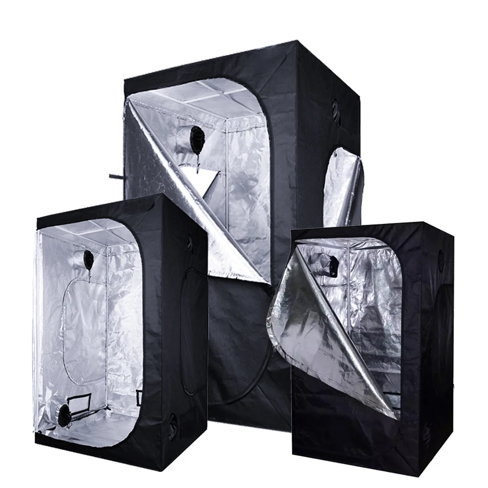 Grow Tent Kit Complete LED Grow Light+Grow Tent+Fan Filter Ventilation Kit+Hydroponics Indoor Plant Accessories Growing System