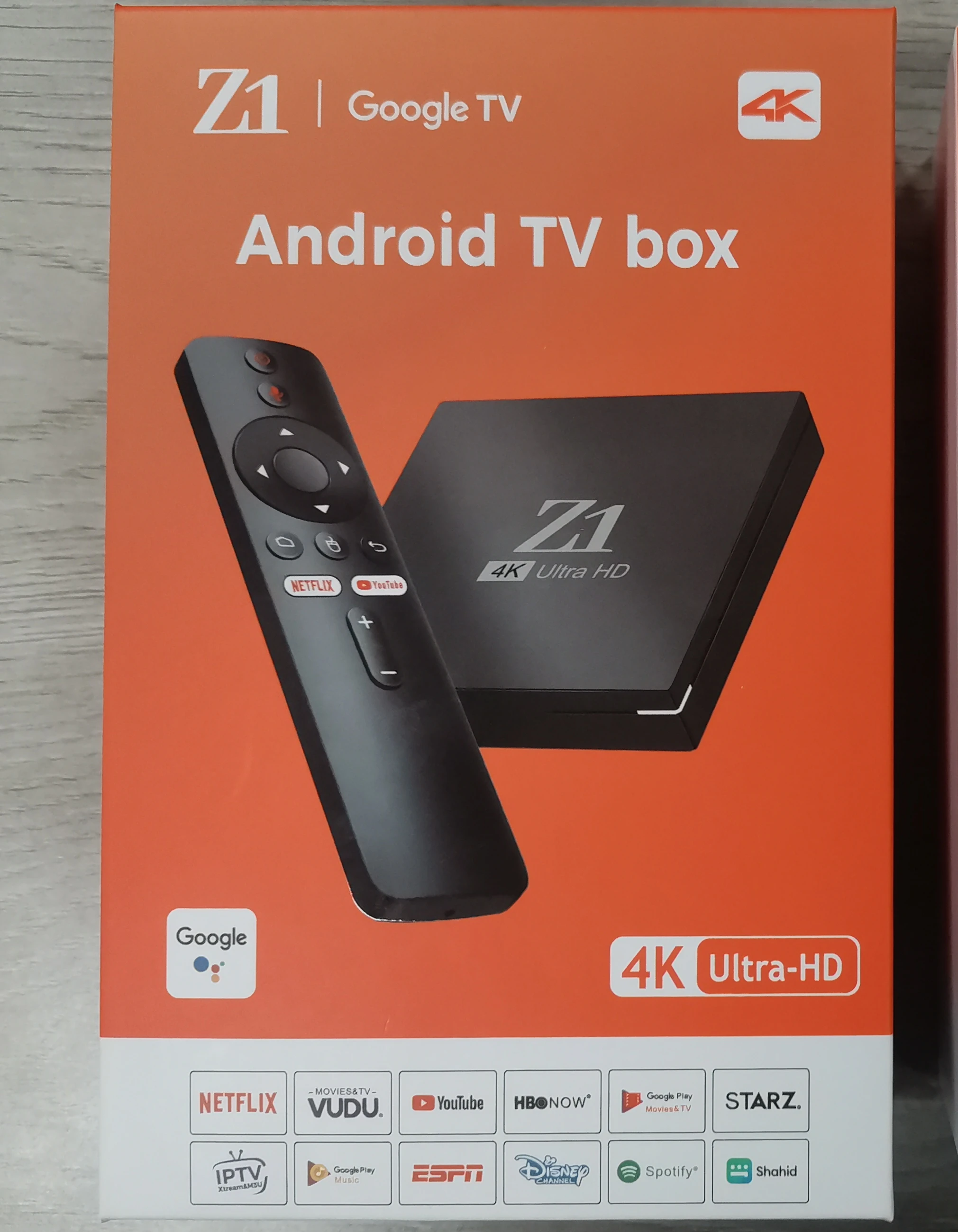2024 High Quality Z1 Allwinner H313 Android 10 4k 2G 16G 2.4G / 5G Wifi Voice Remote 4K Smart ATV Android TV Box