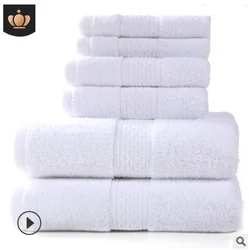 Amazon Hot Sale Gift Towel Set Turkish Towel Set Cotton Bath Towel Set