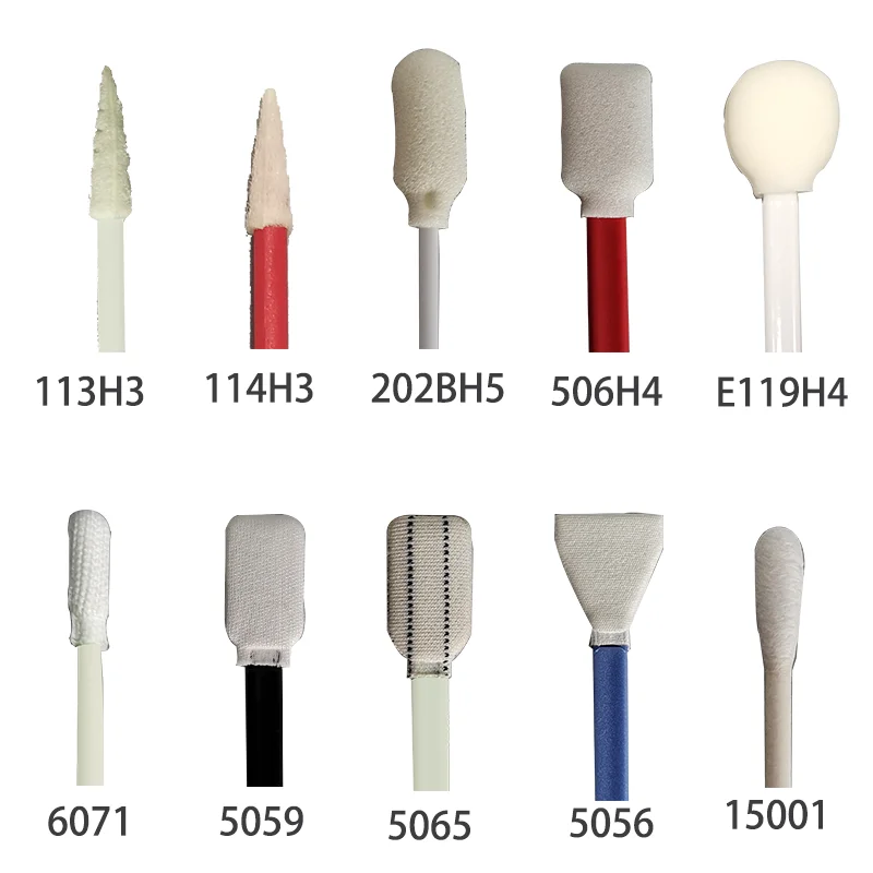 JEJOR Cotton Bud Industrial Printer Head Lint Free Cleaning Cleanroom Foam swabs