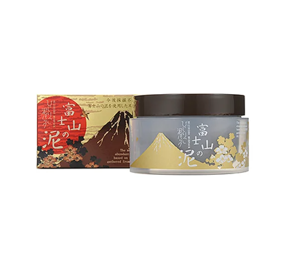 
HIJIRIKO facial mud mask skincare product custom set packaging with excellent moisture retention property 