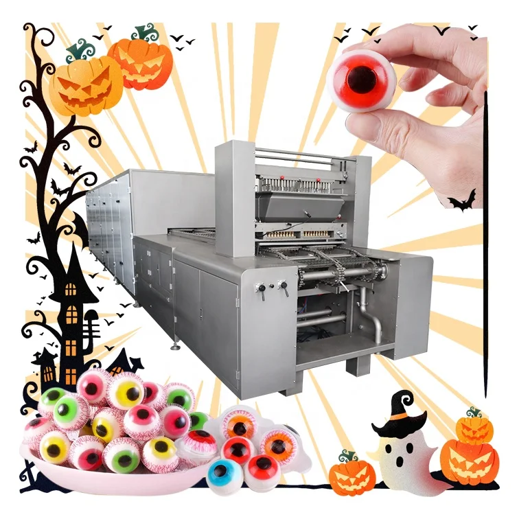 fully automatic gummy making machine 3D eyeball gummy machine for Squid Games candy making
