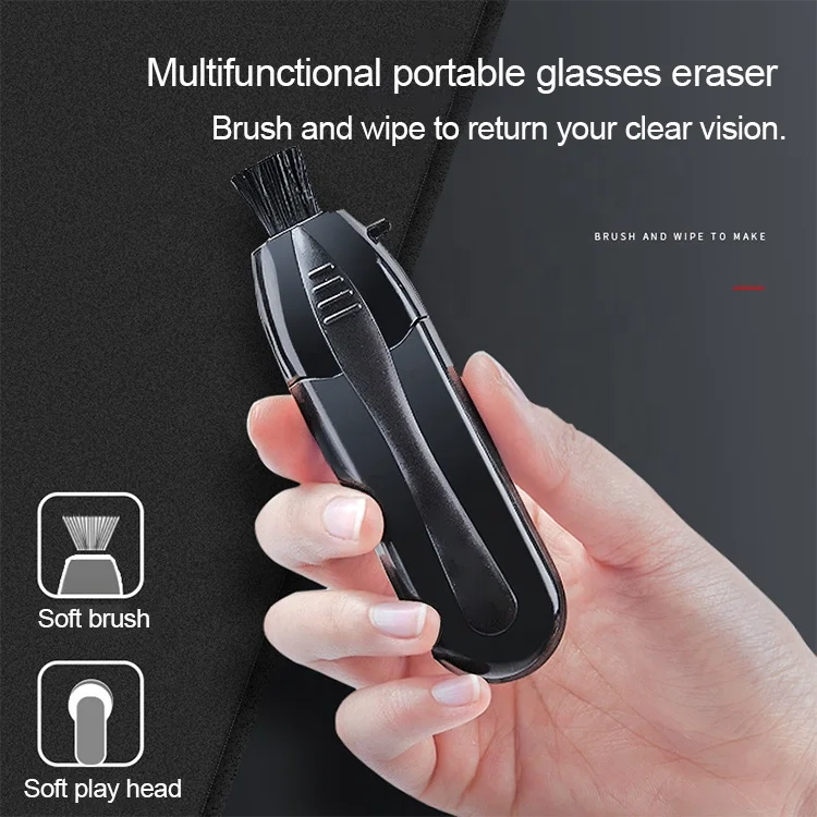 New multifunctional portable maintenance and cleaning instrument multicolor glasses cleaning brush