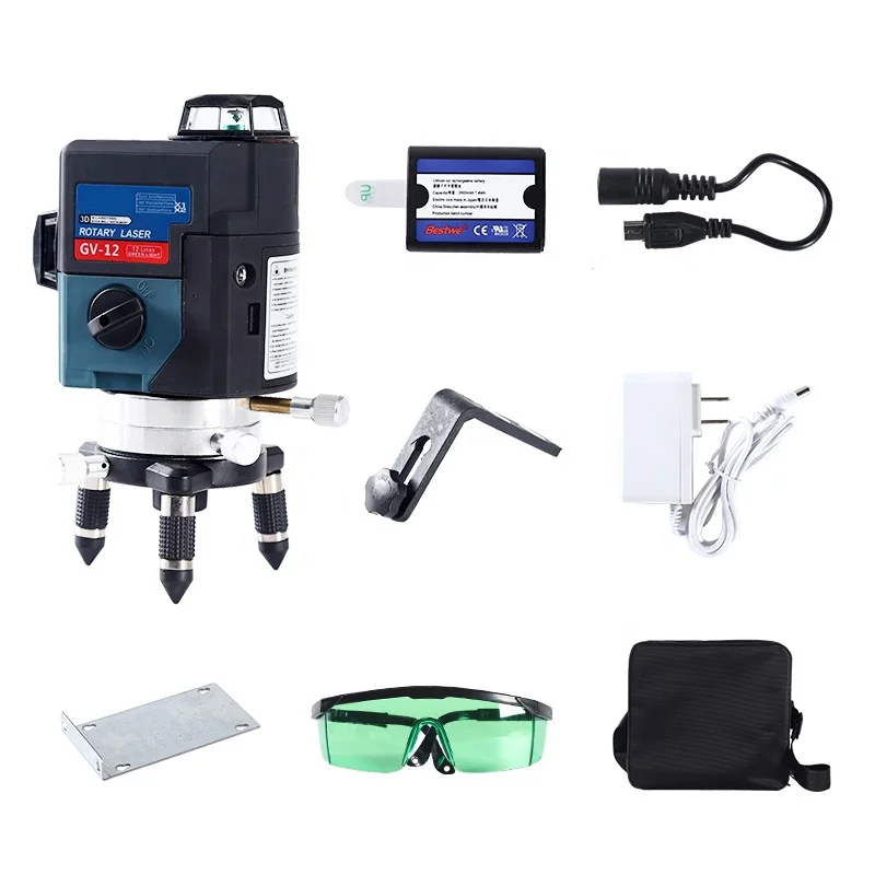 Smart Portable Auto Self Cross Green 360 Laser Level Machine