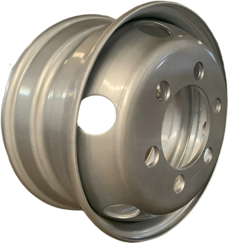 China factory wholesale steel tubeless truck wheel for  17.5*6.00 hole 6