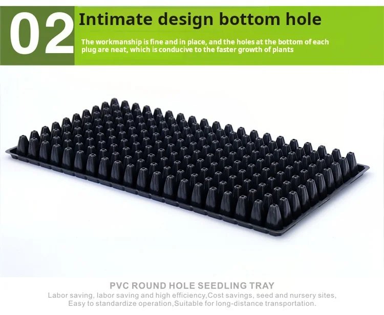 Agriculture greenhouse Seed planting Plastic nursery Tray plant growing pots Seed grow factory price seed tray
