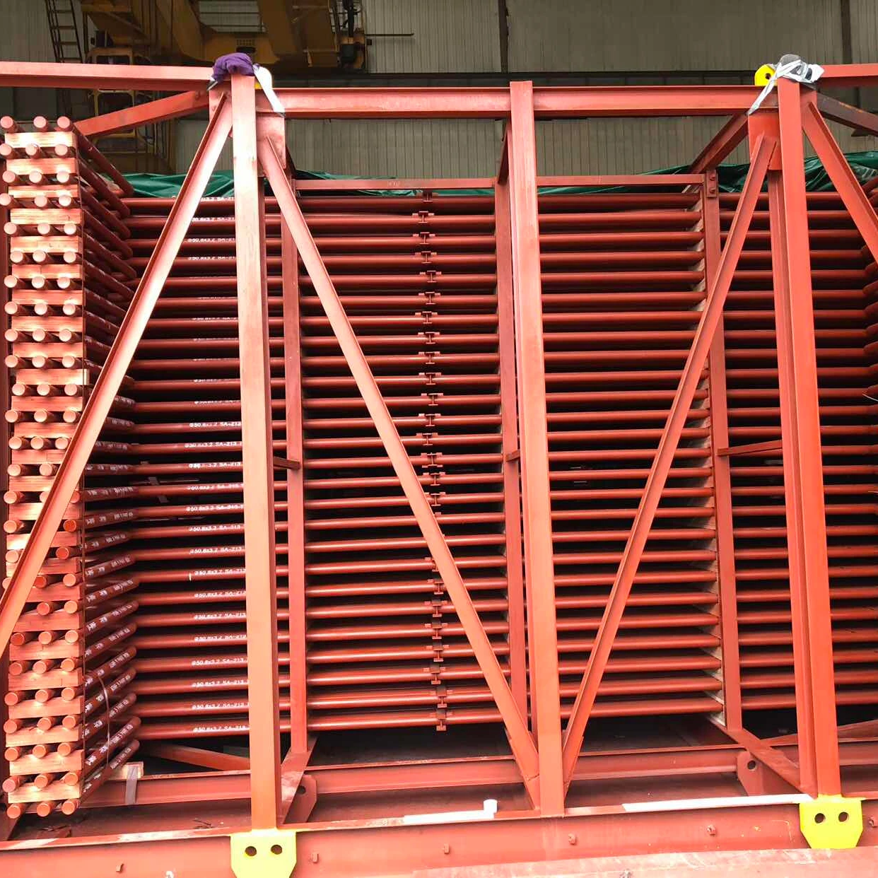 Паровой котел теплообменник нагреватель и перегреватель с облицовкой