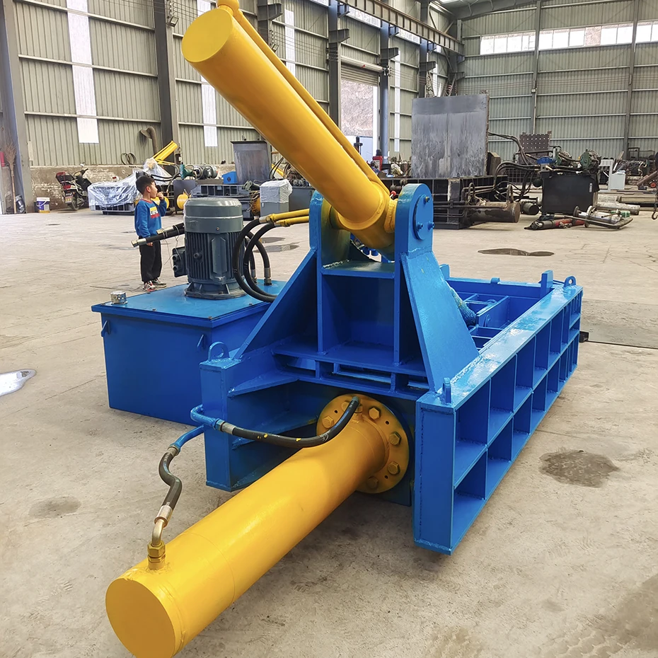2024 Hot sale straw baler machine baler needles solar trash compactor hydorlic fresh cloth bale press machine