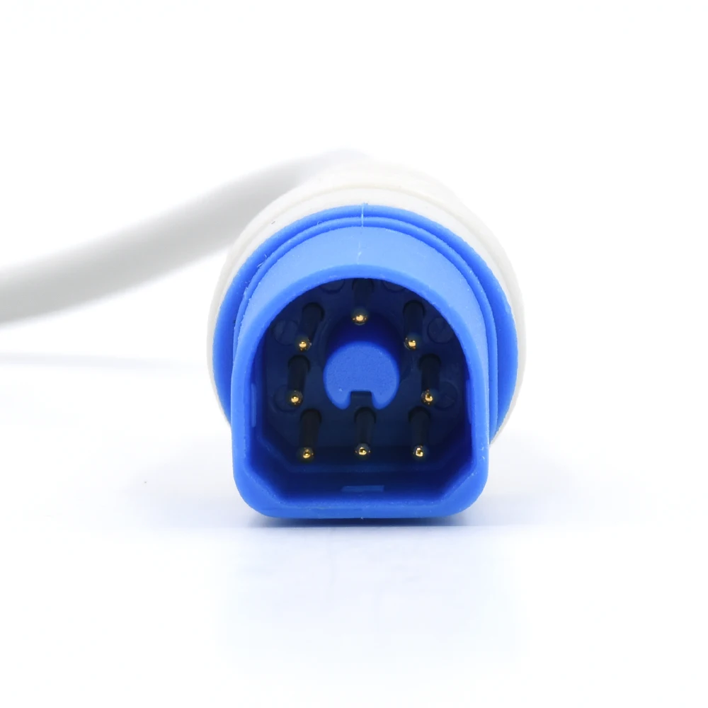 Factory supply reusable Phillipss SpO2 sensor extension cable, 2.2m spo2 adapter cable for hospital use