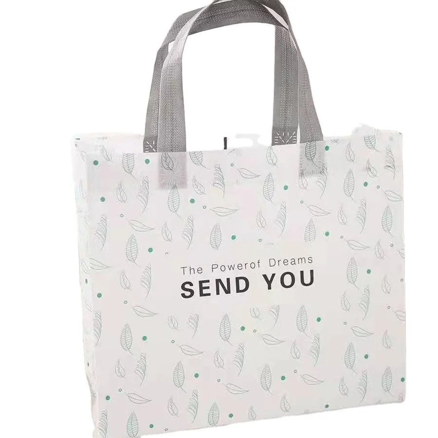 
China Eco Promotional non woven shopping bag Green bag 