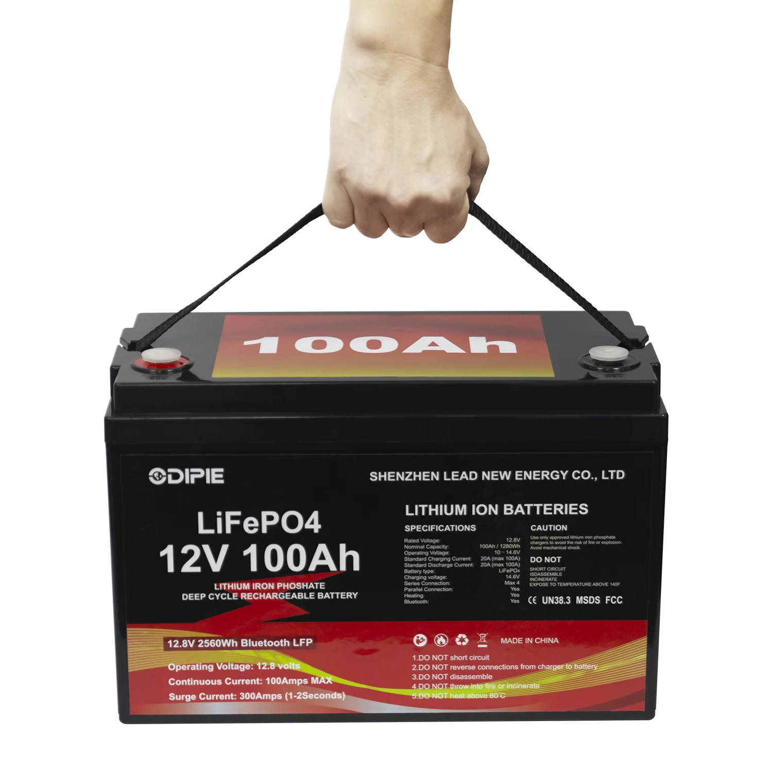 Вы хотите приобрести Аккумулятор LiFePO4 12V100AH 10KWH для электрической тележки гольфа с BMS сделано в Китае
