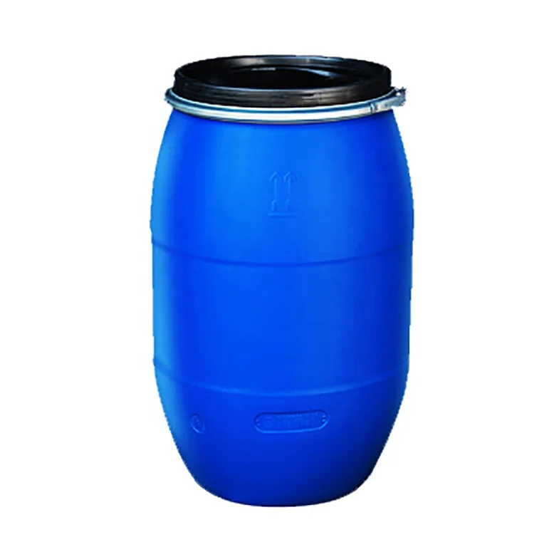 120 liter blue HDPE plastic  drum for chemical for food water plastic barrel