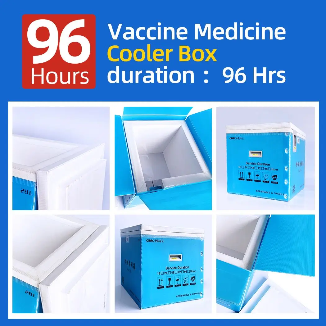 New Product Mini Vaccine Carrier Cooler Box With Wheel And Handle