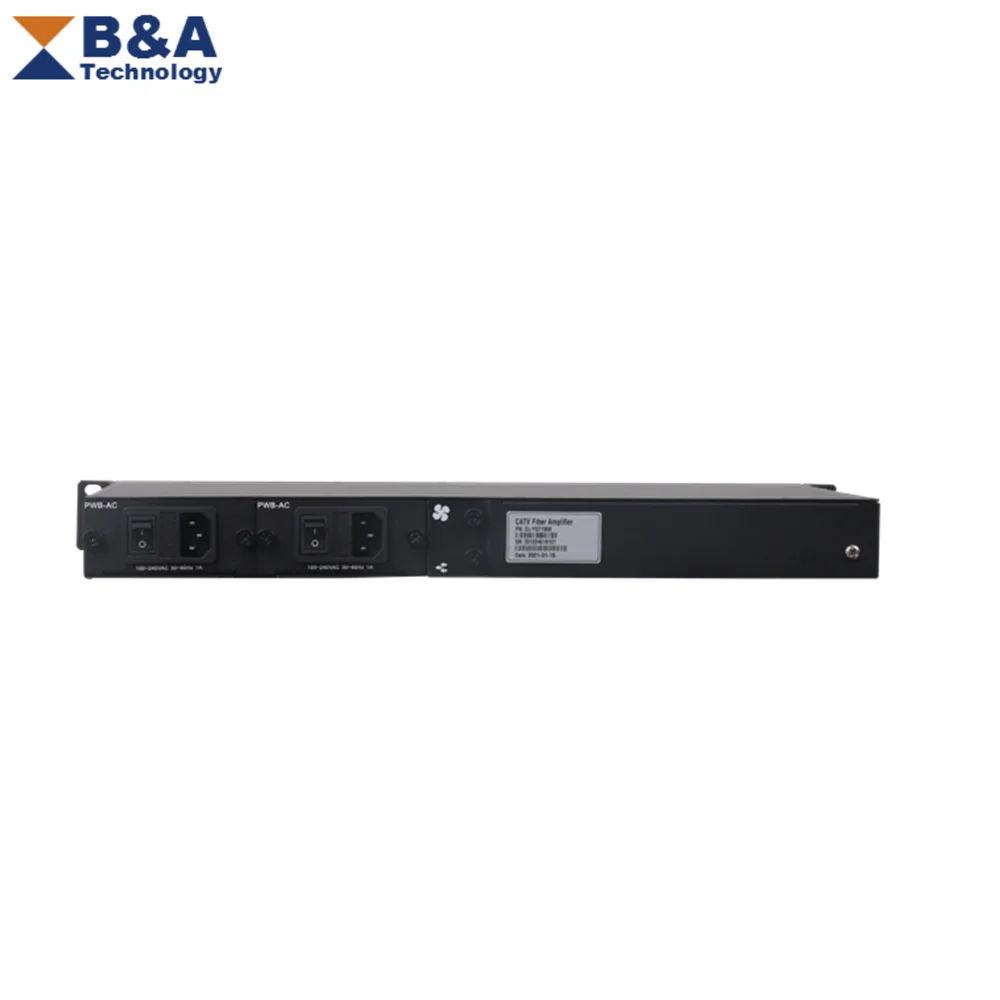 High power 4 ports 1550nm edfa with wdm in Shanghai edfa supplier eryb fiber amplifier