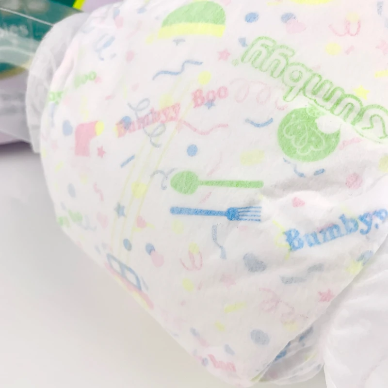 Hot sale Price Medium  Sleep Baby Soft Diaper 100 Pack Cloth Pampering Pants S Size Pants Diaper Manufactured For Newborns