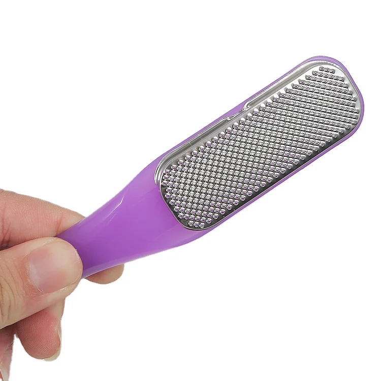 Foot File Heel Grater For The Feet Pedicure Rasp Remover Luxury Stainless Steel Foot File Scrub Manicure Nail Tools Foot Care
