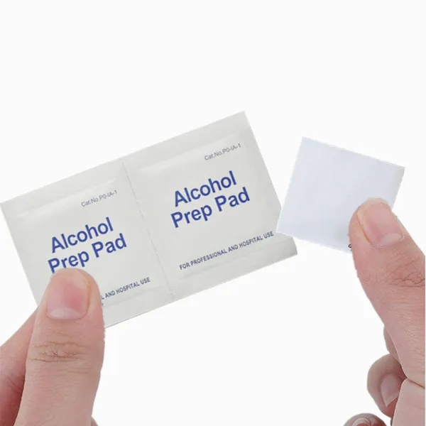 Customized 70% Isopropyl Alcohol  swabs/ Prep Pads