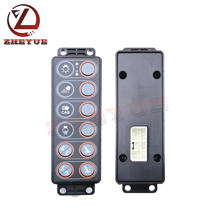 XF parts R300-9 R215-9 R225LC-9 Membrane Switch Panel Assy 21Q6-30601 21Q630601 Headlight Wiper Controller