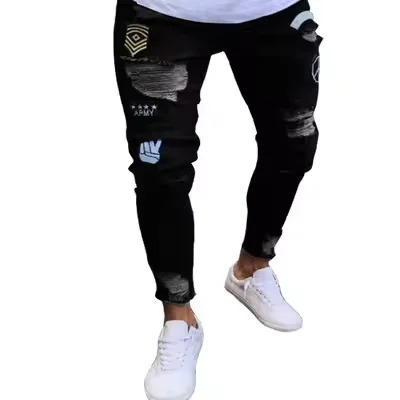 High Quality China Factory Cheap Price Custom Wholesale European Style Slim Fit Black Friday Sale Jeans