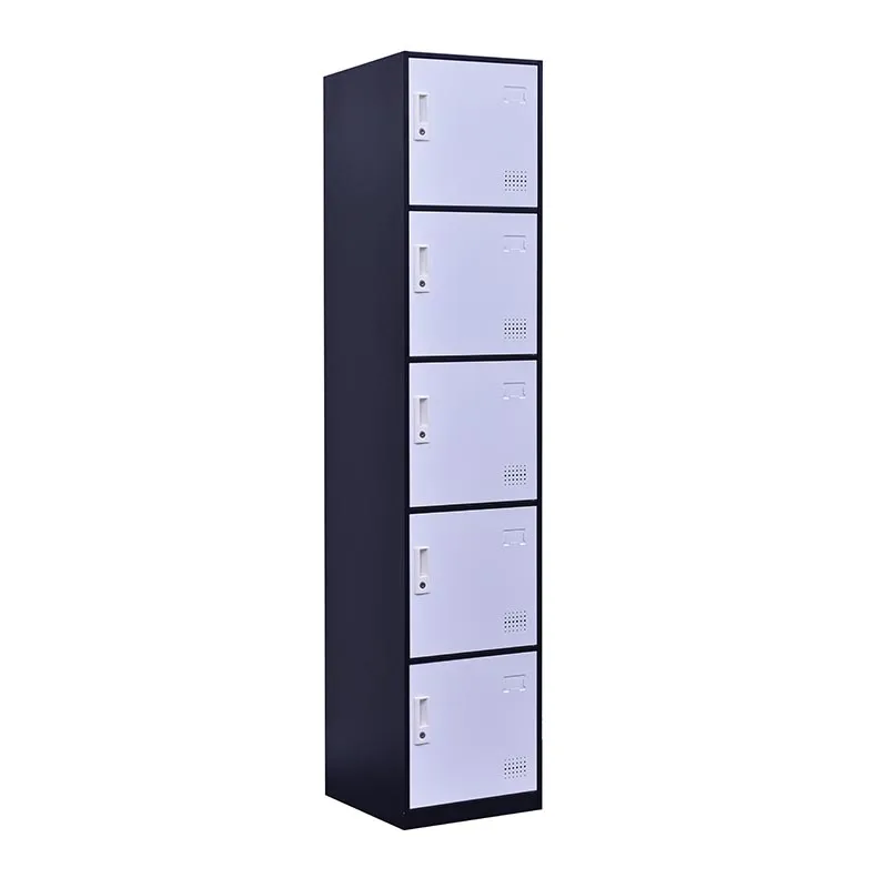 
Single 5 door steel locker wardrobe cabinet beach locker for clothes and shoes 