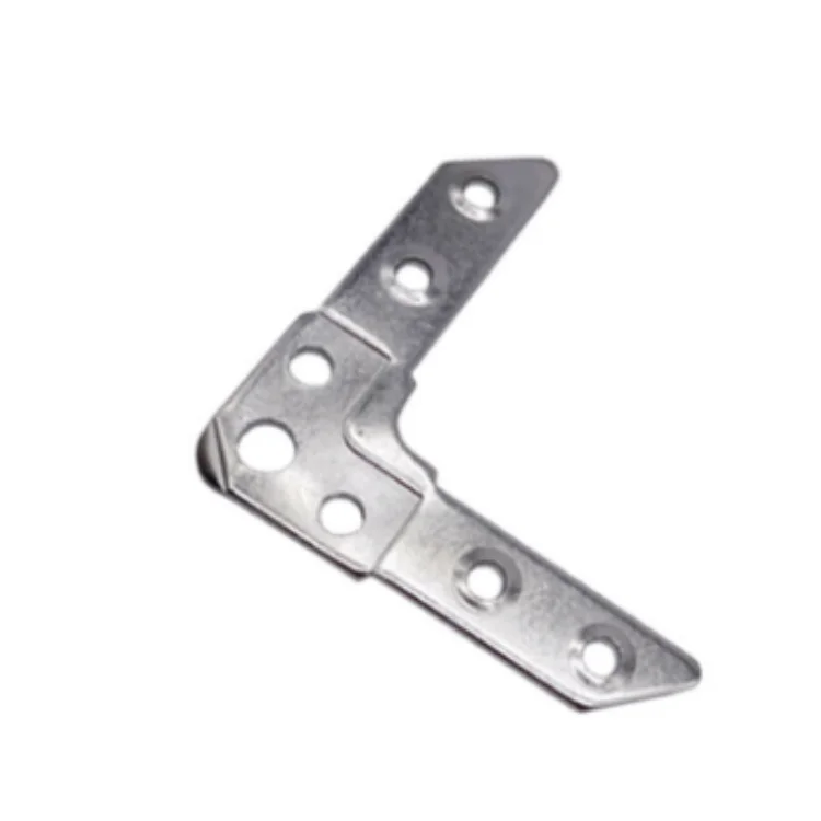 Custom welding metal laser cutting table flat metal bracket furniture to join wood