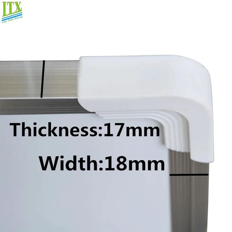Office school aluminum frame whiteboard magnetic white board with stand