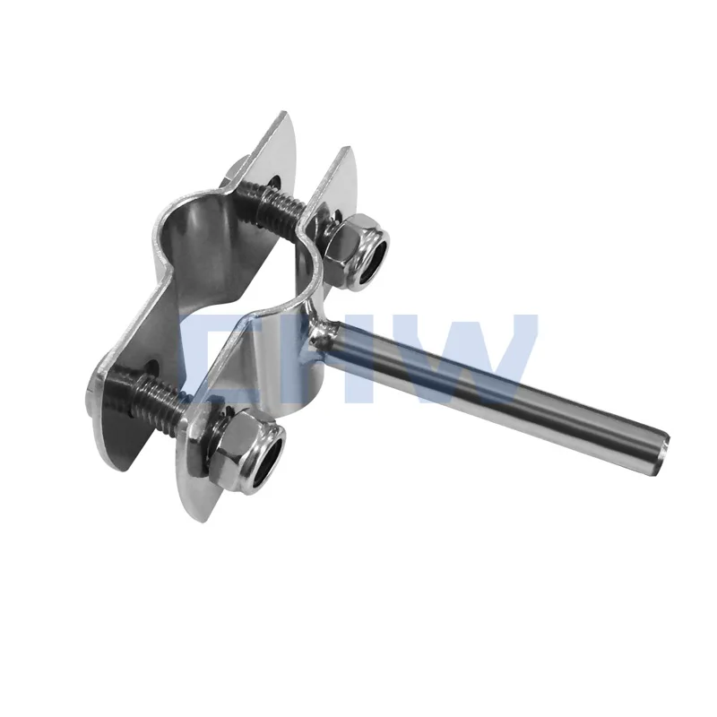 
Sanitary Stainless steel SS304 SS316L pipe clamps with shaft for beer brewing equipment 