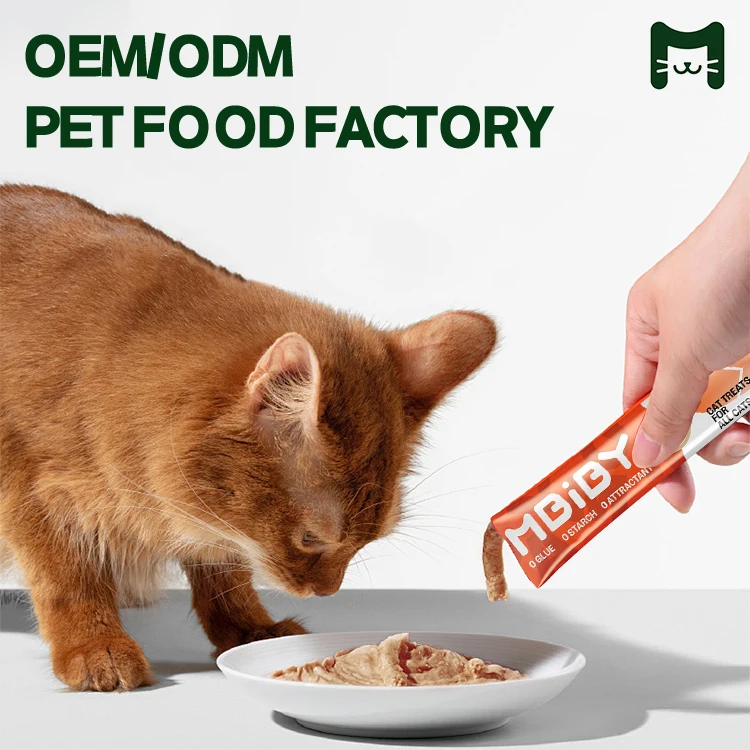 Мбиби кошка закуска палочка курица тунец сливочный корм кошачьи жидкие закуски влажные кошки лакомства