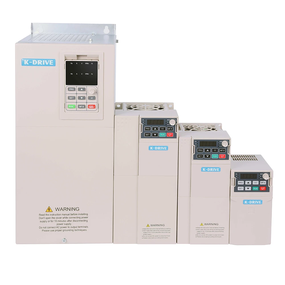 KD200-2S/4T Series single phase 220V input, 380V output variable ac frequency inverter