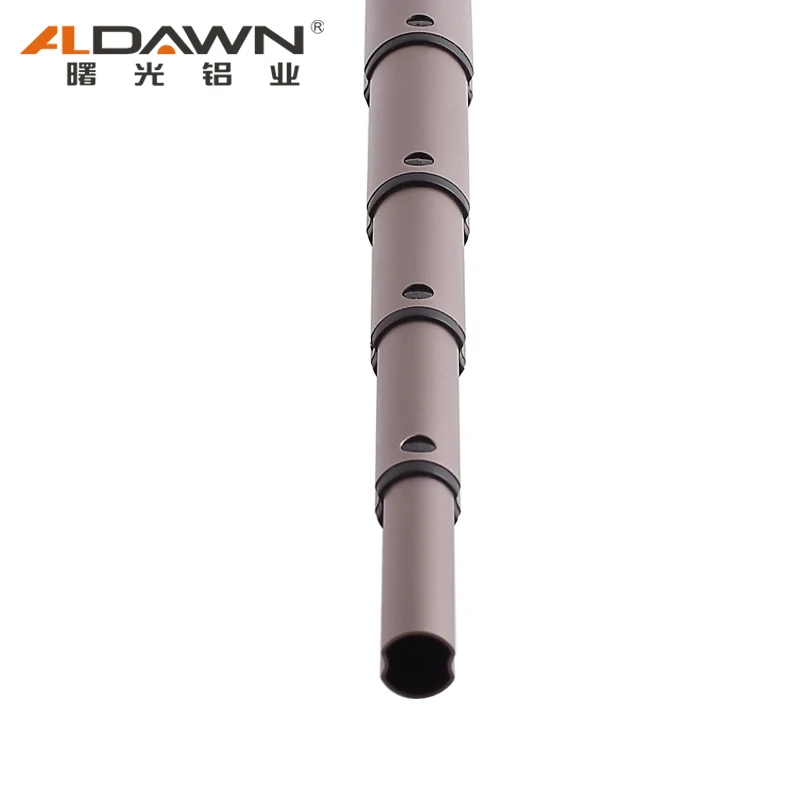 Anodized Powder Coated Pipe Tube Rectangular Aluminum Extrusion Tubing