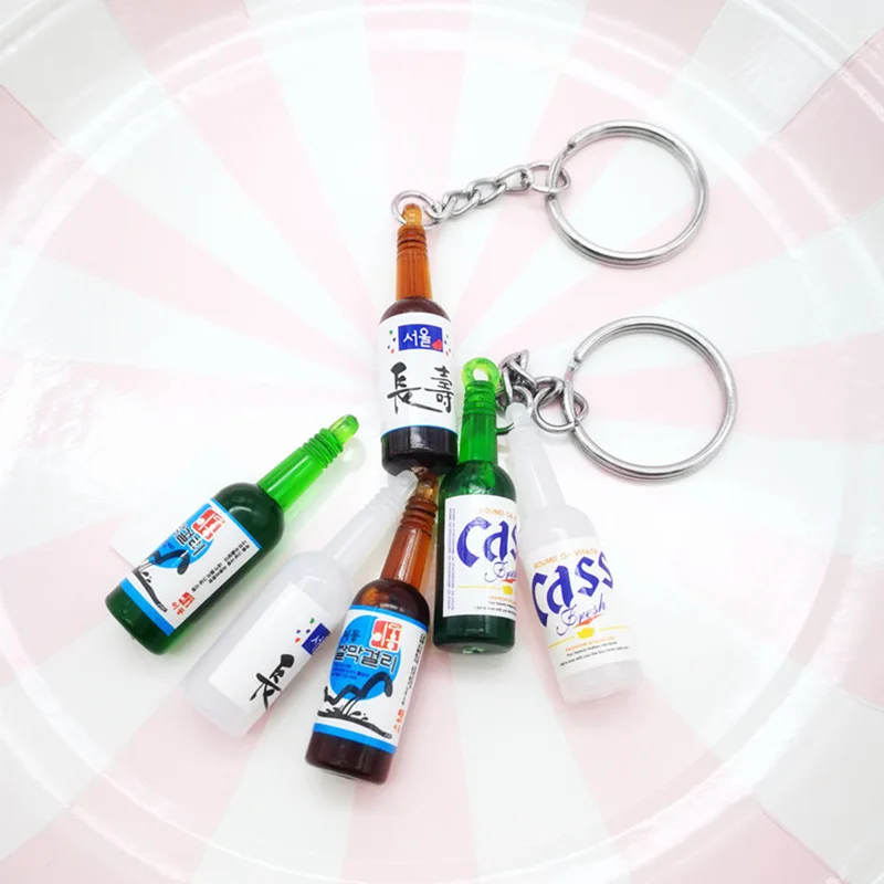 
Free Shipping Artificial Adorable Wine Bottle Pendant Hard Charms Resin Ornament Decorative Jewelry Accessory Resin Cabochons 