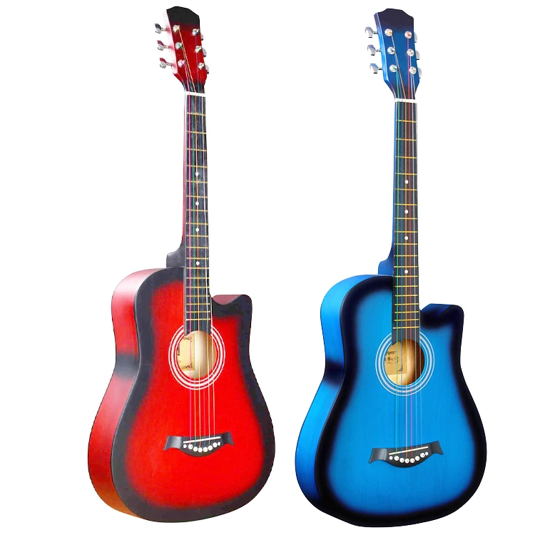 Made in china Professional factory electric acoustic guitar