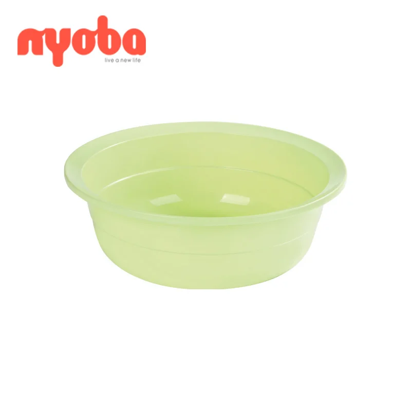 wholesale Homio 5.5LPlastic wash face basin thick colored multi-function durable portable dormitory household baby student round