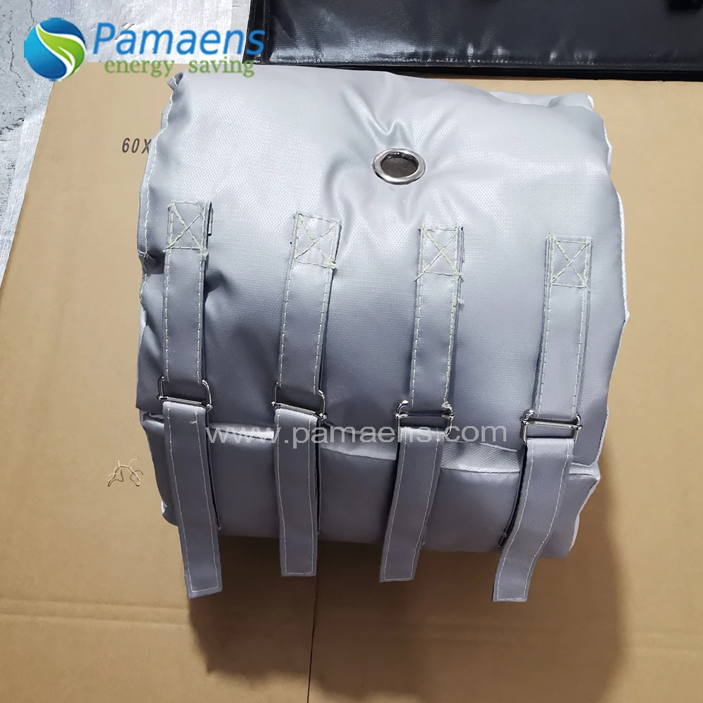 Removable Industrial Ceramic Fiber Insulating Materials, Exhaust Pipe High Temperature Resistance Jacket Insulation