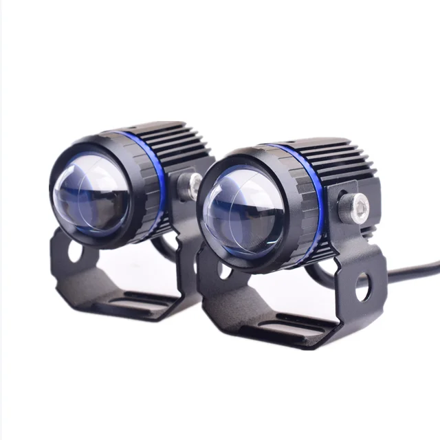 Dual Color 40W M1A New Aluminum Alloy High Power Motorcycle Led Headlight Head Light