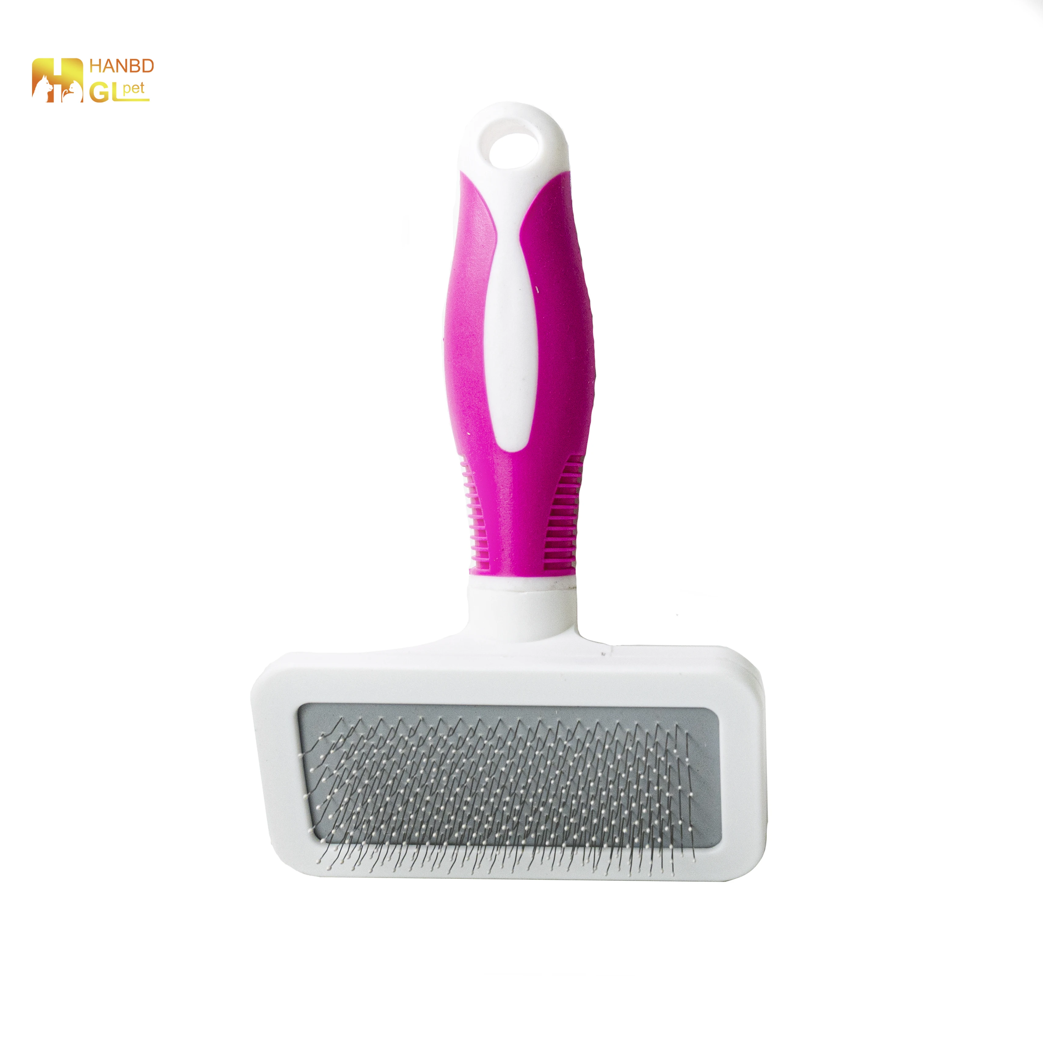 Pet hair brush works well with both long and short hair. It will work on all dog and cat breeds of all sizes