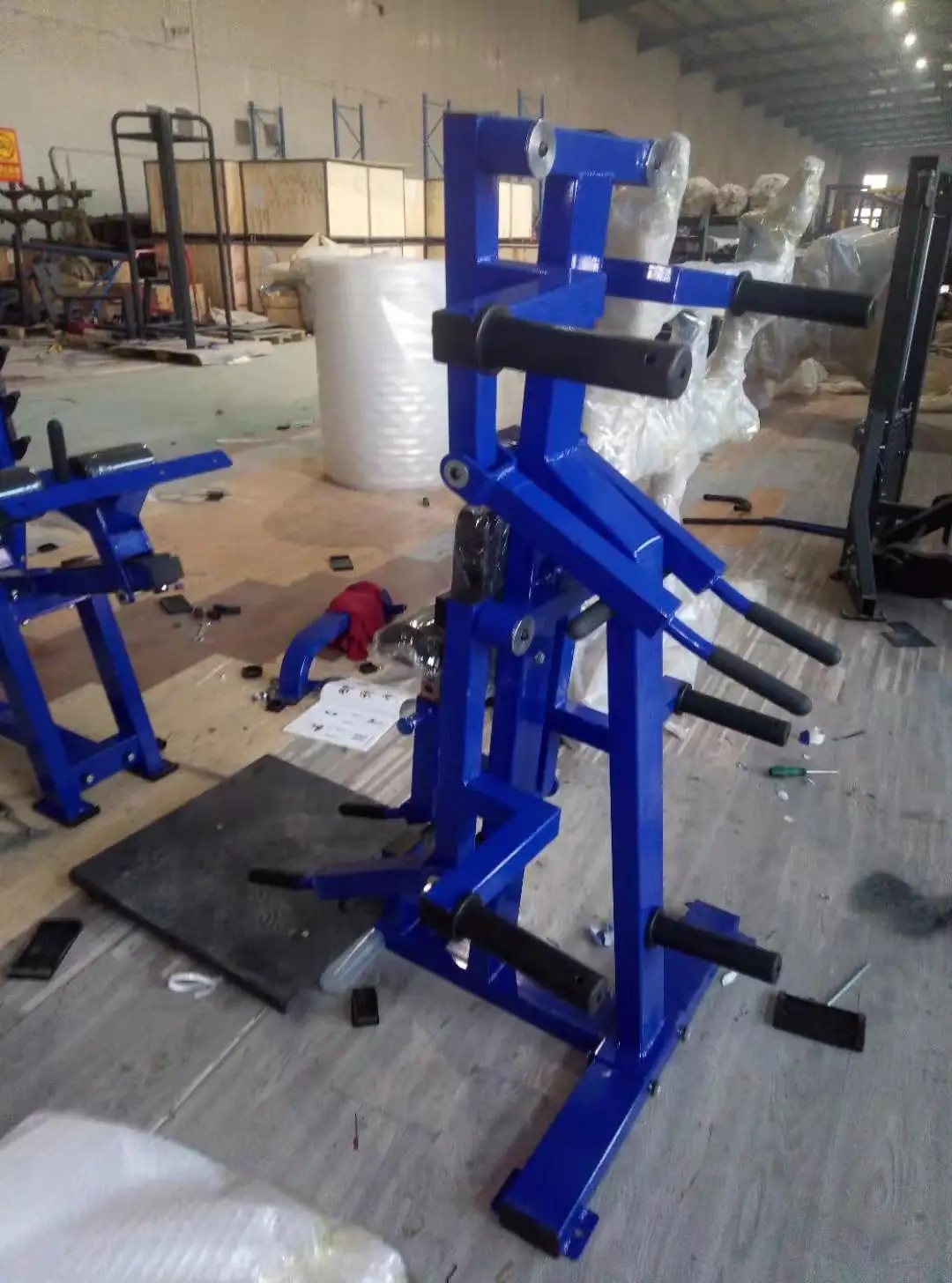 commercial gym equipment Side Standing Shoulder Press Machine Plate Loaded Gym Fitness Equipment Standing Side Lateral Raise