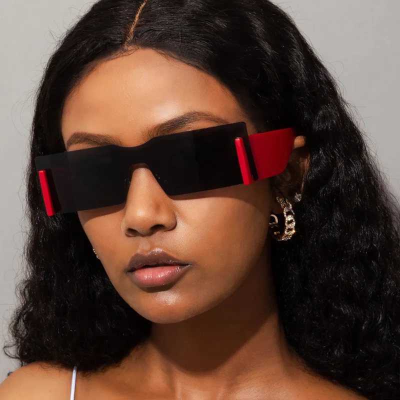 JOJO Fashion Trendy Polarized Rimless Square UV400 Sun Glasses Eyewear Sunglasses