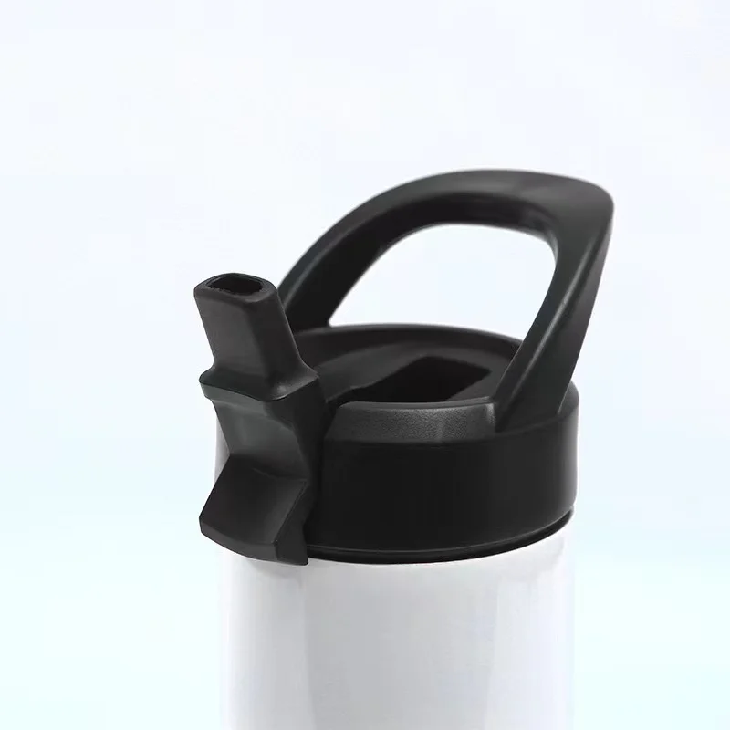 Topnovo  factory wholesale  double wall 20oz Sublimation Blanks  skinny tumbler Bottle with straw lid