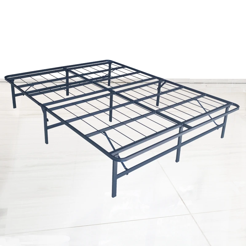 2020 Top online buy double frame black wrought iron bed