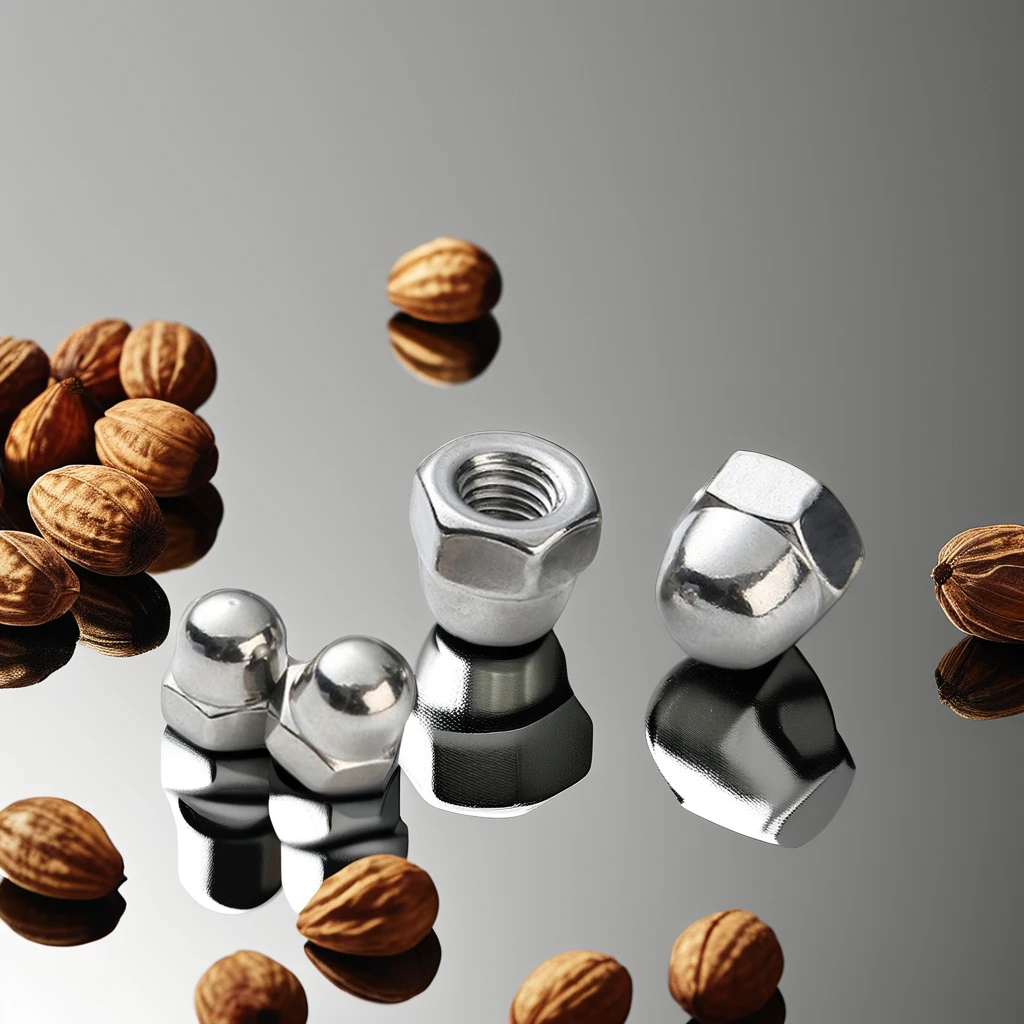 Best price stainless steel decorative hex hexagon dome bolt nut protective m12 cap nut m4 m6