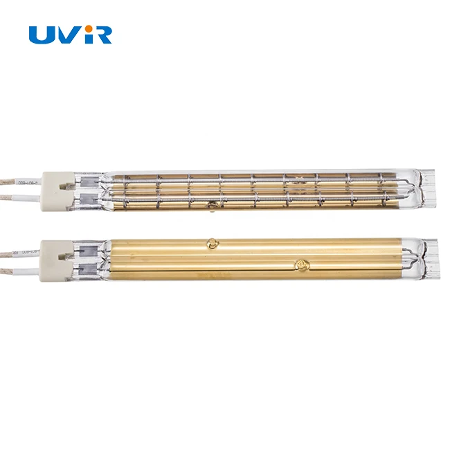 High Power Heating Red quartz Lamps halogen shortwave infrared heater