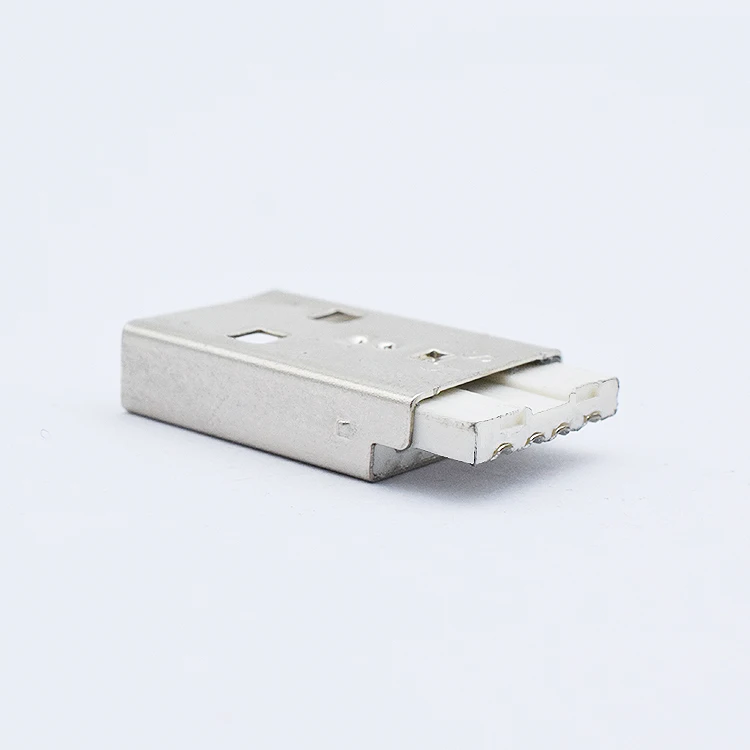 Горячая Распродажа 20 6 мм USB 2 0 4 Pin типа с разъемом «папа» SMT для сварки проволоки разъем