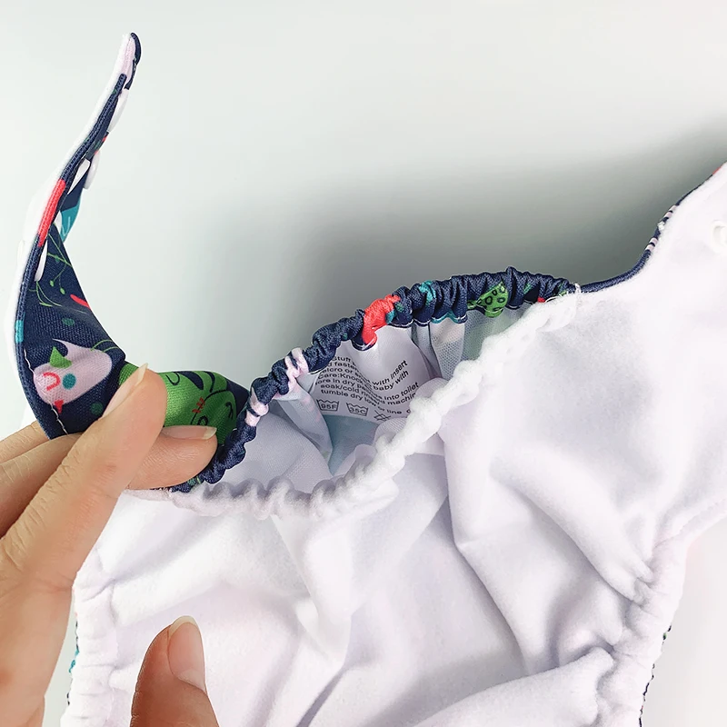 Wholesale pocket ecological reusable bamboo fiber washable baby cloth diapers with inserts
