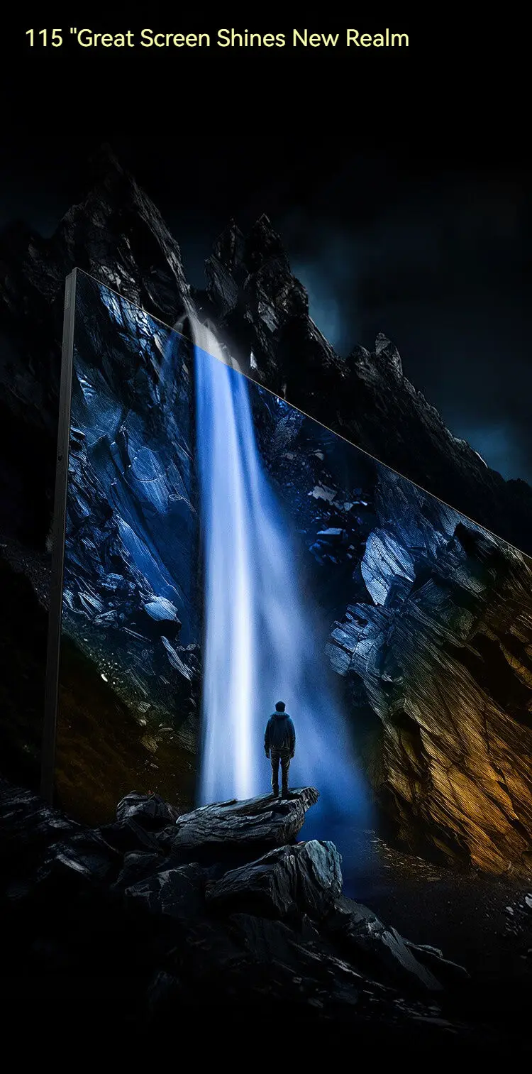 TCL TV 115X11G Max Onkyo 6.2.2 HiFi Speaker 4k 144Hz  4GB+128G smart giant screen TV