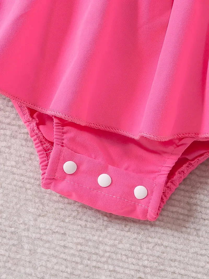 Ms-542 2024 Wholesale Baby Rompers Cotton Cute Pink 2 Piece Set Summer Onesies Girl Baby Clothes 3-6 6-12 Month