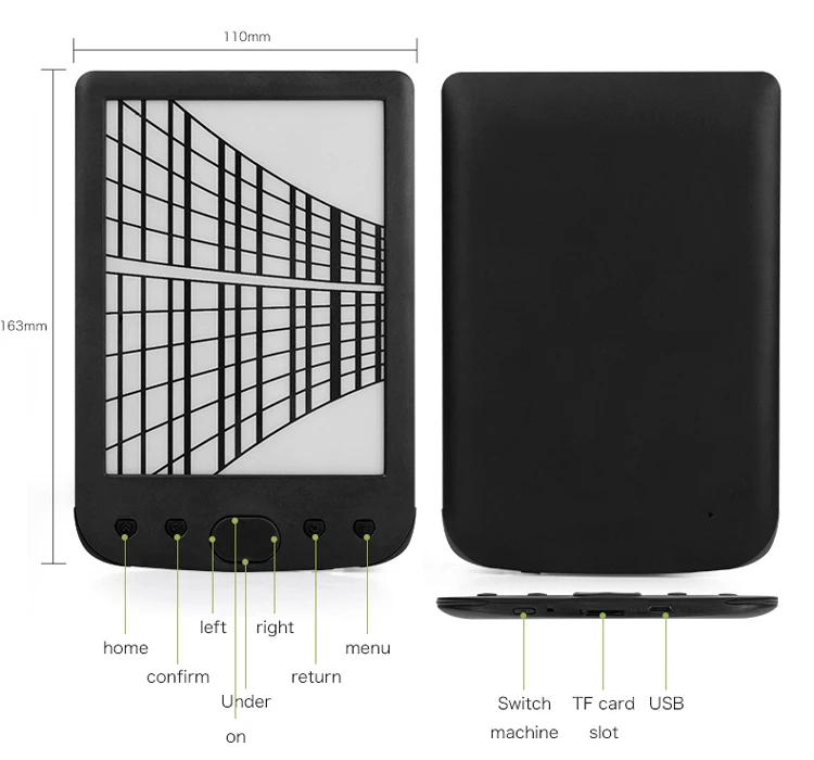 
Wholesale smart multifunction Electronic 6 inch ebook readers 