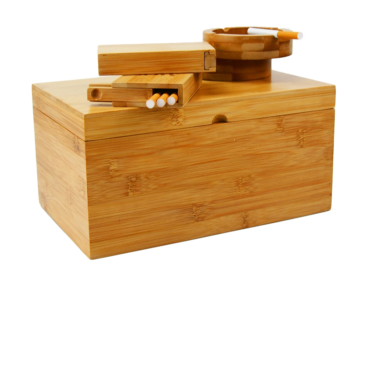 Tongyi Wholesale Waterproof Wooden Custom Cigarette Case Stash Box With Tray